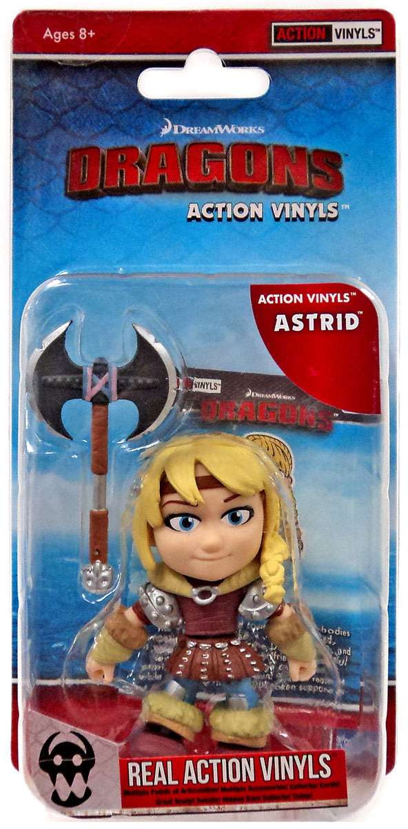 How to Train Your Dragon Action Vinyls Astrid Vinyl Figure