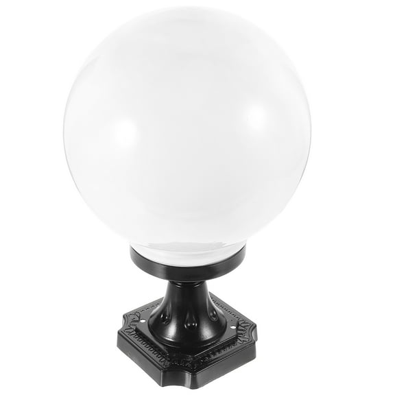 WEAVILUX Light Fixture Globes Replacement Round Globe Lampshade White 1 Set Diameter 5.9in