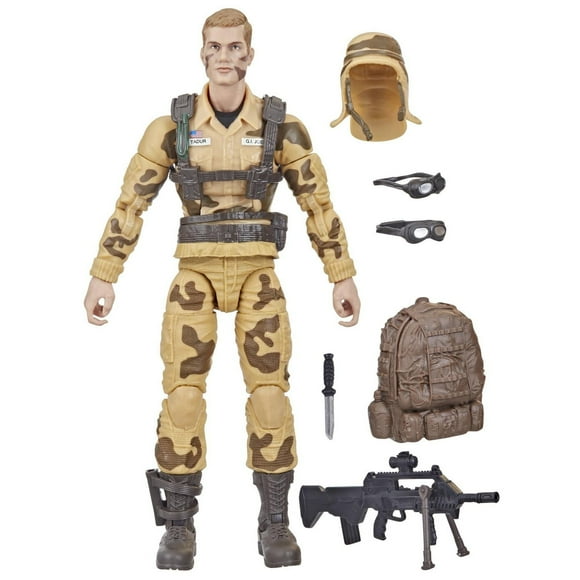 G.I. Joe Classified Series, figurine Dusty 48 de collection premium de 15 cm avec accessoires multiples, emballage spécial
