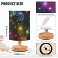 thumbnail image 3 of Rainbow Colored Bubbles Table Lamp with USB Port LED Warm Light Lamp Night Light Home Decor, 3 of 7