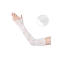 thumbnail image 3 of INSPIRE CHIC Women's Summer Driving Glove Detachable Arm Sleeves Lace Fingerless Gloves for Women One Size White, 3 of 6