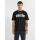 thumbnail image 1 of Weirdo | Distressed Goth Design T Funny Men's Short Sleeve Graphic T-shirt Tee For Adult, Men, Women, Teen, Teenager, Adolescent, Youth, 1 of 6