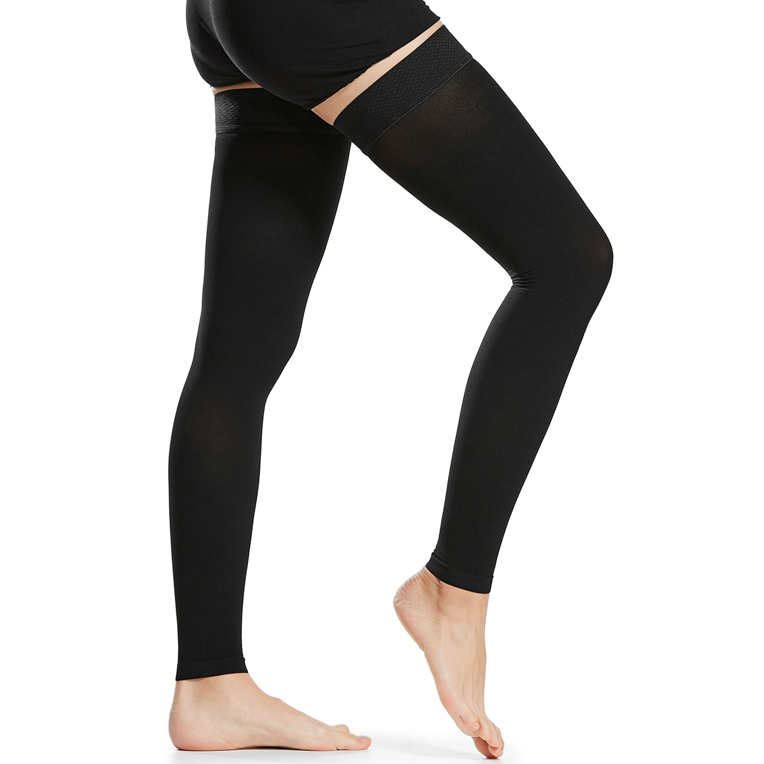 1 Pair Thigh High Compression Socks Men 
