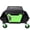 Green, variant on Gray Heavy Duty Mechanic Stool with 330lbs Load Capacity - Rolling Garage Stool with Soft Rubber Cushion for Auto Repair & DIY Home Car Beauty