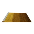 thumbnail image 2 of Ahgly Company Machine Washable Indoor Rectangle Abstract Yellow Modern Area Rugs, 8' x 10', 2 of 4