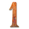 thumbnail image 1 of 5 in. Brass House Number No.1, New Verde - Champagne, 1 of 1