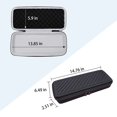thumbnail image 4 of XANAD Protective Case Compatible with Hercules DJ Control Mix 2/1 or Hercules DJ DJControl Starlight Pocket Controller, 4 of 8