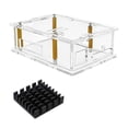 thumbnail image 1 of For ESP32-P4 Development Board Acrylic Case with Heat Sink, 1 of 5