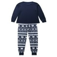 thumbnail image 3 of Famille Correspondant Pyjama de Noël Ensemble Coton Cerf Pyjamas de Nuit Papa Maman Enfants Bébé PJs, 3 of 5