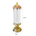 thumbnail image 3 of Luces De Vela Luces LED para velas Luces nocturnas LED con degradado de 7 colores para el comedor en casa (dorado) Ndcxsfigh Libre de BPA, 3 of 7