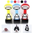 thumbnail image 1 of Cat Dog Pooper Scooper Waste Easy Pickup Walking Pet Puppy Poo Poop Grabber Banmo, 1 of 2