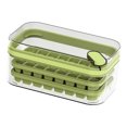 thumbnail image 1 of Ice Maker Tray,Ice Cube Tray Double Ice Cube Maker Mold Ice Freezer Tray Rugged and Tough, 1 of 12