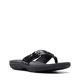 thumbnail image 3 of Chancletas Clarks Breeze Sea para mujer, color negro, talla 8, 3 of 9