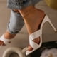 thumbnail image 4 of Correas cruzadas de verano Estilo romano Hollow Sexy Sandalias de tacón alto Mujer Wmkox8yii hj789, 4 of 4