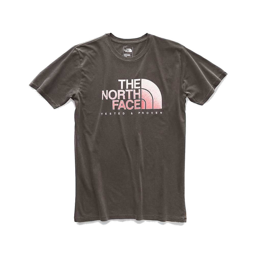 pink north face tshirt