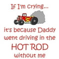 thumbnail image 2 of CafePress - Hot Rod Cry Dad Infant Bodysuit - Baby Light Bodysuit, Size Newborn - 24 Months, 2 of 4