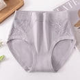 thumbnail image 2 of HVOBTTY Women's Cotton High Waist Briefs Shorts Soft Elastic Breathable Flexible For Daily Sport Training Panties, 2 of 5