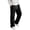AB02_Black, variant on Wide Leg Baggy Sweatpants Men Elastic Waist Casual Lounge Pants Drawstring Joggers Pants with Pockets Light Gray S