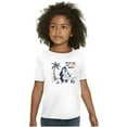 thumbnail image 4 of Funny Animal Joke Lost Penguin Humor Crewneck T Shirts Boy Girl Teen Brisco Brands S, 4 of 5