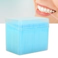 thumbnail image 2 of 1100pcs Double Head Toothpicks Portable Dental Floss Teeth Cleaning Tool Oral Care Teeth Stick Interdental Toothpick Brush[Blue], 2 of 9
