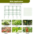 thumbnail image 5 of ROMUCHE 66"x48" Updated Cucumber Trellis For Raised Bed, U-Shape Garden Trellis for Climbing Plants Outdoor with Climbing Net, 5 of 11
