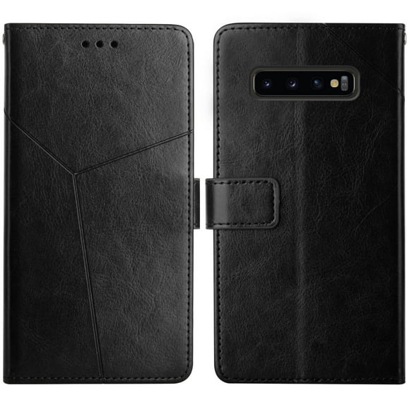 For Samsung Galaxy S10 Y Stitching Horizontal Flip Leather Case with Holder & Card Slots & Wallet