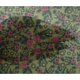 thumbnail image 4 of oneOone Viscose Chiffon Fabric Leaves & Floral Block Print Fabric By Yard 42 Inch Wide, 4 of 4