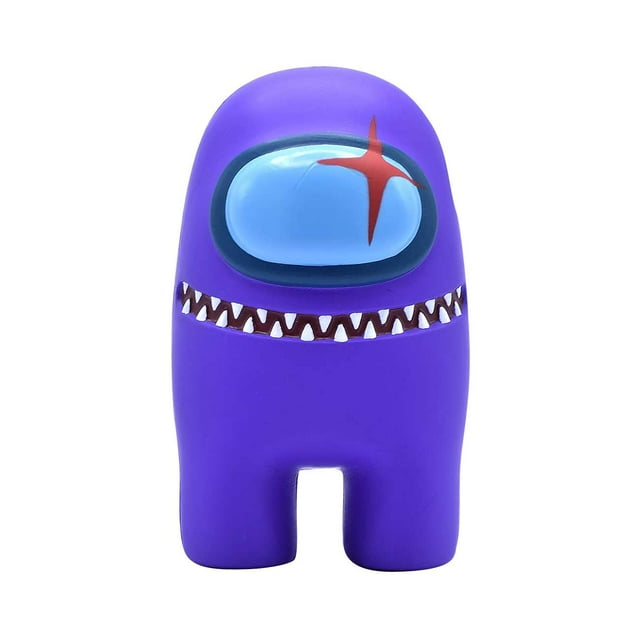 Juguete Squishy Just Toys Among Us Mega SquishMe morado 18 cm