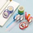 thumbnail image 6 of 120 Pcs Basic Solid Color Washi Tape Rainbow Masking Tape Decorative Adhesive Tape Sticker Scrapbook Diary, 6 of 8