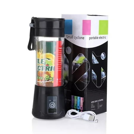

Portable Blender Mixer for Smoothies Maker Fruit Food Manual Juicer Machine Orange Juice Cup USB Charing 380ml air fryer