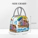 thumbnail image 2 of Balery Rainbow Animals on Noah's Ark Bolsa de Almuerzo para Mujeres, Caja de Almuerzo, Bolsa de Almuerzo Pequeña Impermeable, Tote de Almuerzo Reutilizable con Gran Capacidad, 2 of 6
