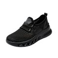 thumbnail image 2 of Willtoo Women’s Slip‑On Mesh Walking Shoes, Elastic Strap Breathable Platform Casual Sneakers, Lightweight Non‑Slip Summer Sport Trainers for Outdoor Travel Shopping Daily Occasions, 2 of 5