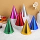 thumbnail image 4 of 12 sombreros de fiesta, sombreros de cumpleaños, sombreros de cono de aluminio, sombreros de papel, suministros para fiestas, decoraciones para fiestas de cumpleaños, 4 of 8