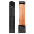 thumbnail image 1 of Portable Pocket Guitar 6 Fret Model Wooden Practice 6 Strings Guitar Trainer for Beginners, 1 of 5