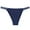 Dark blue, variant on yunLCZ Underwear for Women Cotton Thong For Women Cotton Underwear Low Rise Panties Woman G String Thongs Wasit Hipster Brief Panties for Ladies
