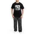 thumbnail image 5 of CafePress - Soccer Ball Men's Dark Pajamas - Men's Dark Loose Fit Cotton Pajama Set, 5 of 7