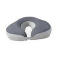 thumbnail image 3 of Almohada de masaje boca abajo para el hogar, almohada de masaje de salón de espuma viscoelástica transpirable Gris, 3 of 8