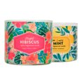 thumbnail image 2 of Mainstays 3-wick candles lemon leaves mint and hibiscus 2 pack, 14-Ounce, 2 of 6