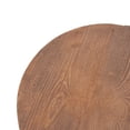 thumbnail image 5 of Christopher Knight Home MGO Indoor Outdoor Round Side Table with Three-Legged Wood-Grain, Brown, 5 of 11