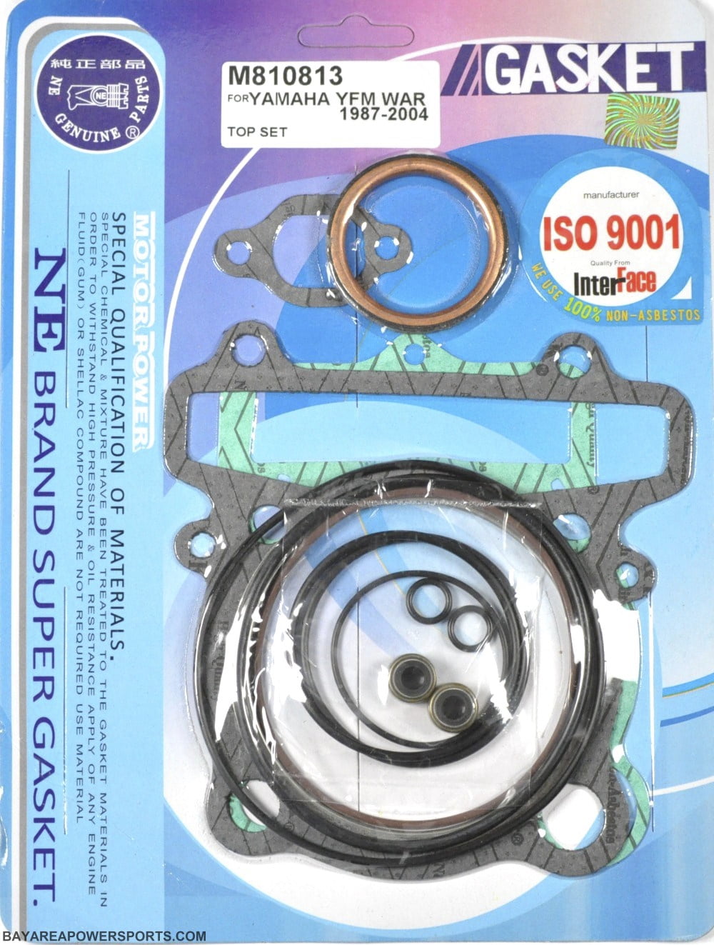 Top End Rebuild Head Gasket Kit Yamaha Warrior 350 8704
