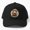 Black, variant on Friendly Monkey Farmer Baseball Hat, Cute Rural Animal Character Graphic Design, Classic Cap