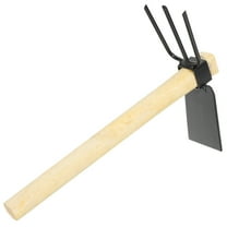 REACHISE Hand Tiller Hoe Cultivator Heavy Duty for Garden Farming