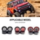 thumbnail image 4 of Llantas de Metal Bewildely RCGOFFLOW 1/24 Axial SCX24 Crawler RC Kits de Construcción Modelo Titanio, 4 of 6