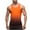 Orange, variant on IYTR Mens Sleeveless Tee Shirts Summer Tank Tops Thin Strap Leakage Back Regular Casual Sports Vest Thin Strap Leakage Back Regular Casual Sports Gradient Color Tees Shirts Army Green M