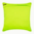 thumbnail image 2 of The HomeCentric Pillow Cover, Lime Pillows Cover, Textured Pintucks Solid Color Pillow Covers, Pack of 2, 14x14 inch (35x35 cm) Pillow Case, Square Faux Suede Pillows Cover, Solid, - Lime Wind Folds, 2 of 5