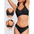 thumbnail image 4 of Bra LUCKMEEY, sin aros, cobertura inalámbrica Push Up, cobertura total, 4 of 6