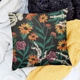 thumbnail image 2 of SHANXI Throw Pillow Covers Home Decor Colorful Flower Halloween Pillow Cases Decorative 24x24in, 2 of 5