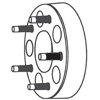 Excalibur Adapter, 6x5/6x115, Model# A162588