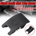 thumbnail image 1 of Black Rear Child Seat Isofix Slot Trim Cover For AUDI A4 B8 A5 2008-16 8T0887187, 1 of 5