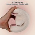 thumbnail image 5 of Zapatillas de baño para hombre y mujer, de interior, con suela gruesa y muy suaves, de secado rápido, para ducha, para hombre y mujer, color rosa, 5 of 5